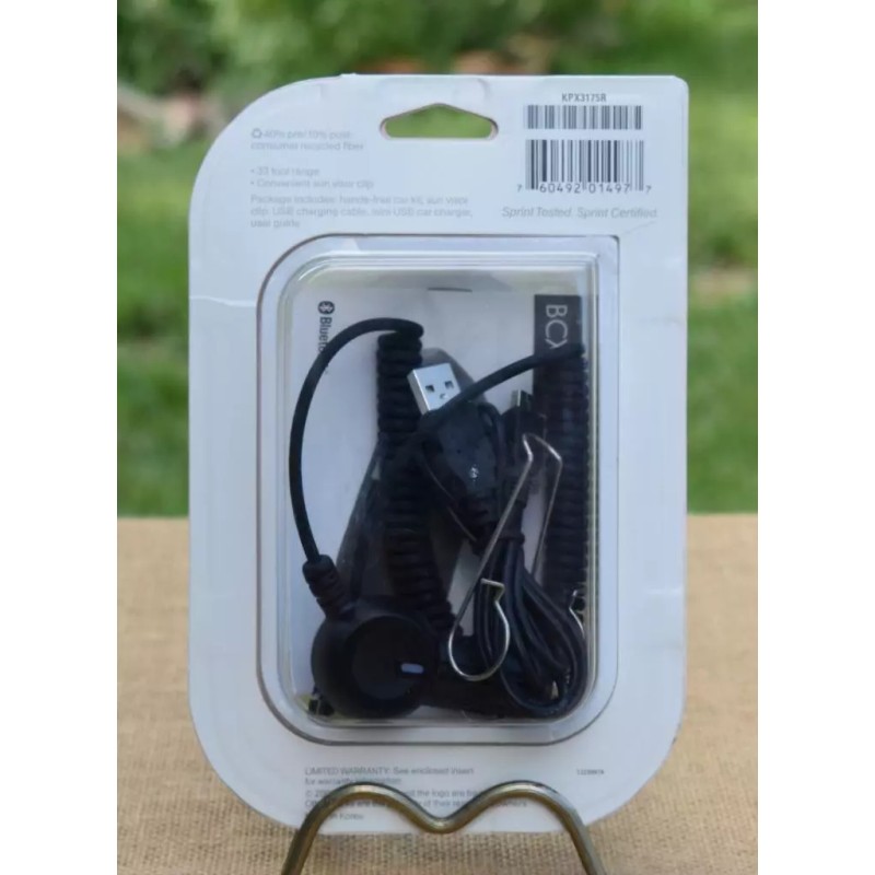 Sprint Universal Bluetooth Speakerphone Hands-Free Car Kit #BCX-300 NEW