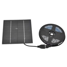 Tira de Luz LED para Cultivo de Plantas de Interior, 5 W, Tiras de Luz para Cultivo de Plantas, Tiras de Luz LED Solares para Cultivo, Alto Flujo Luminoso, Promueve el Crecimiento,(3 metros/9,84 pies)