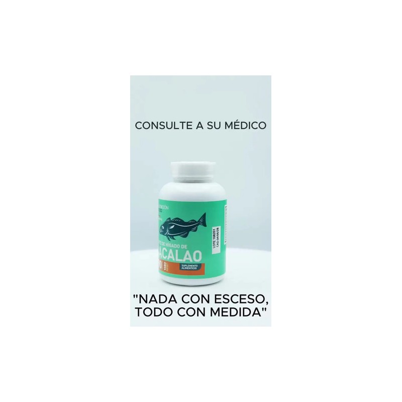 Capsulas De Aceite De Higado De Bacalao 90cap Nutricion 2000