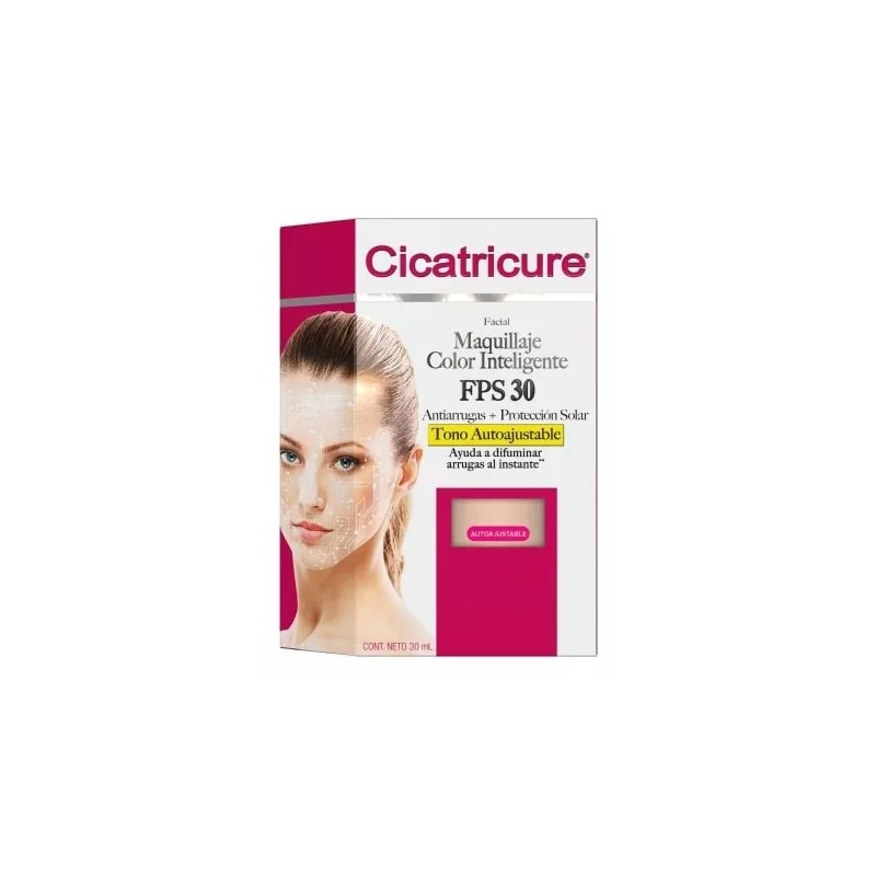 Cicatricure Maquillaje Color Inteligente Fps 50+ 30ml