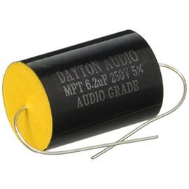 [MF18d] Dayton Audio Film Capacitor (250V) 6.2μF, Set of 2 FC250V6.2