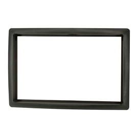 tomzz Audio 2445-035 Double DIN Radio Faceplate Compatible with Renault Megane II Scenic II 2002-2009 Black