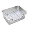 Sorstrem Stainless Steel Sifting Litter Box for Rabbit (L)