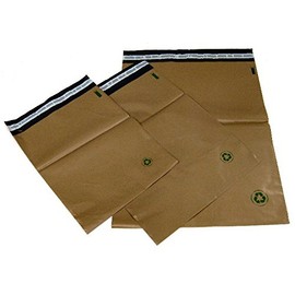 Bubblefast! Brand 7.5'' x 10.5'' Unlined Biodegradable Self-Seal Poly Mailing Bags, Pack of 500