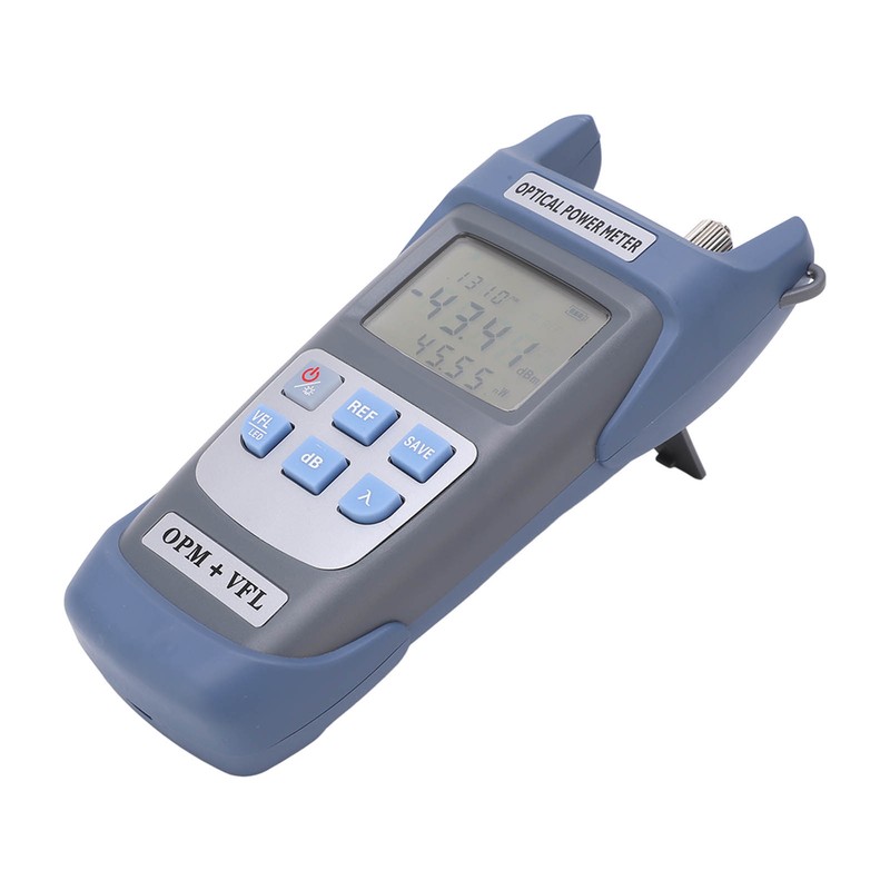 Optical Power Meter Red Light Machine Portable Fiber Optic Cable