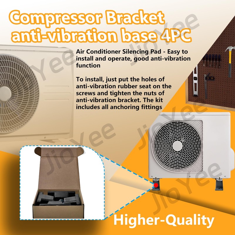 Air Conditioner Bracket Vibration shock absorber, Compressor Foot Mount Vibration