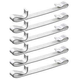 Upgrade Tool Box Drawer Slide Retaining Keeper Clips for Napa Mac Matco Proto Sears Craftsman, 2'' Double Loop Style Tool Box Drawer Slide Clips Replacement Parts (6)