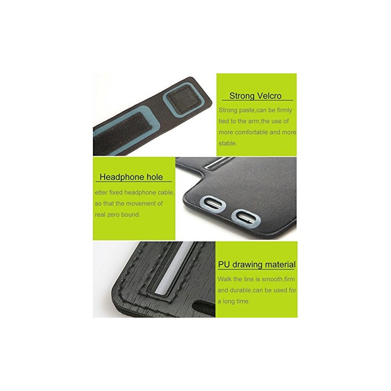 DFV Mobile Work Equipment Armband Sport Arm Band Reflective Neoprene