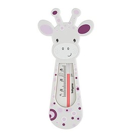 Baby Safe Floating Bath Thermometer Giraffe - Grey