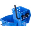 Carlisle FoodService Products Mop Bucket with Side-Press Wringer for Floor