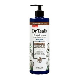 Dr Teals Crema Corporal con Aceites de Coco, 18 fl oz.