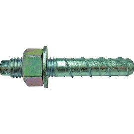 High Strength Removable Male Screw Anchor, Tapster, Steel, Trivalent Uniqlo M12 x 70, 8 Pieces