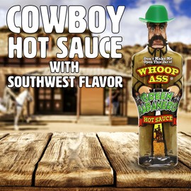 WHOOP ASS Premium Habanero Hot Sauce - 5 oz – Try if you dare! – Perfect Gourmet Gift for the Hot Sauce Fan