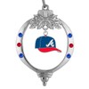 Braves Baseball Cap Ornament