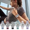 Hearkent Pedometer Watch for Women, Step Tracker with Calories Counter,