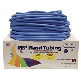 Exercise Tubing Resistance: Level 4/Blue by REP Band