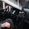 Car Ashtray, Geoyien Ashtray, Car Ashtray with Lid Smell Proof,
