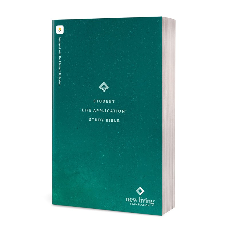 NLT Student Life Application Study Bible, Filament Enabled (Softcover, Red