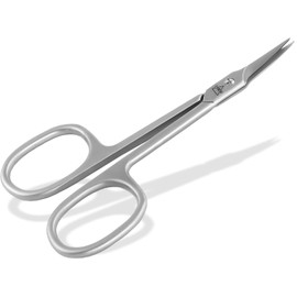 Nail Scissors Cuticle Scissors Extra Sharp and Extra Fine Cuticle Scissors Toenail Scissors Made of Stainless Steel Rustproof Manicure Pedicure Scissors for Men and Women (Cuticle Scissors, Tower Tip)