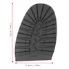 Zerodis Rubber Half Soles, Replacement, Shoe Repair Replacement Rubber Heels,