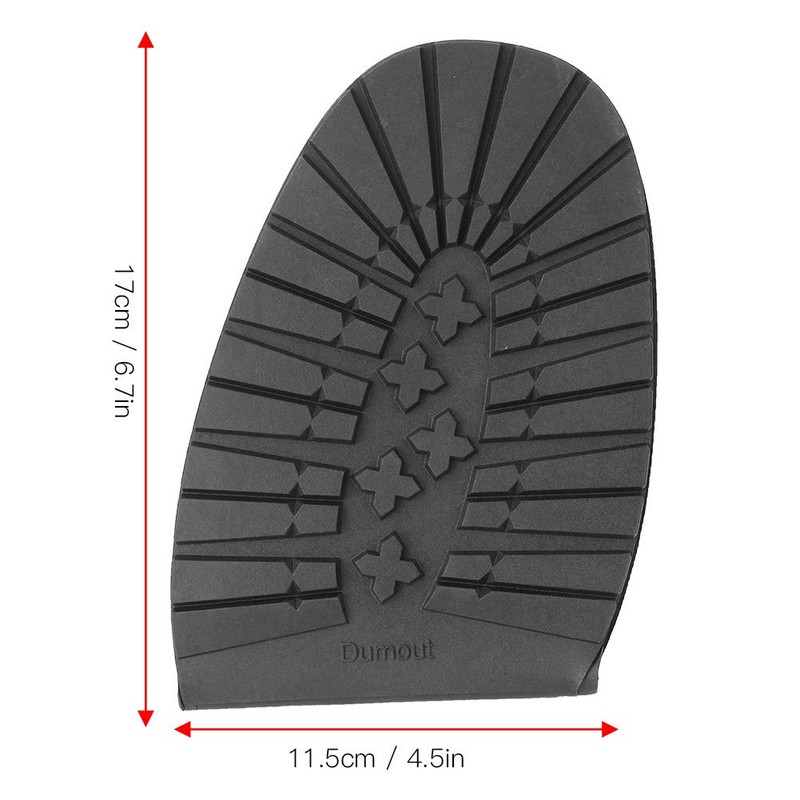 Zerodis Rubber Half Soles, Replacement, Shoe Repair Replacement Rubber Heels,