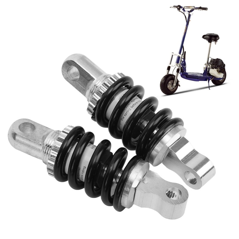 1 Pair of Shock Absorber Adjustable Damping Rear Suspension Spring