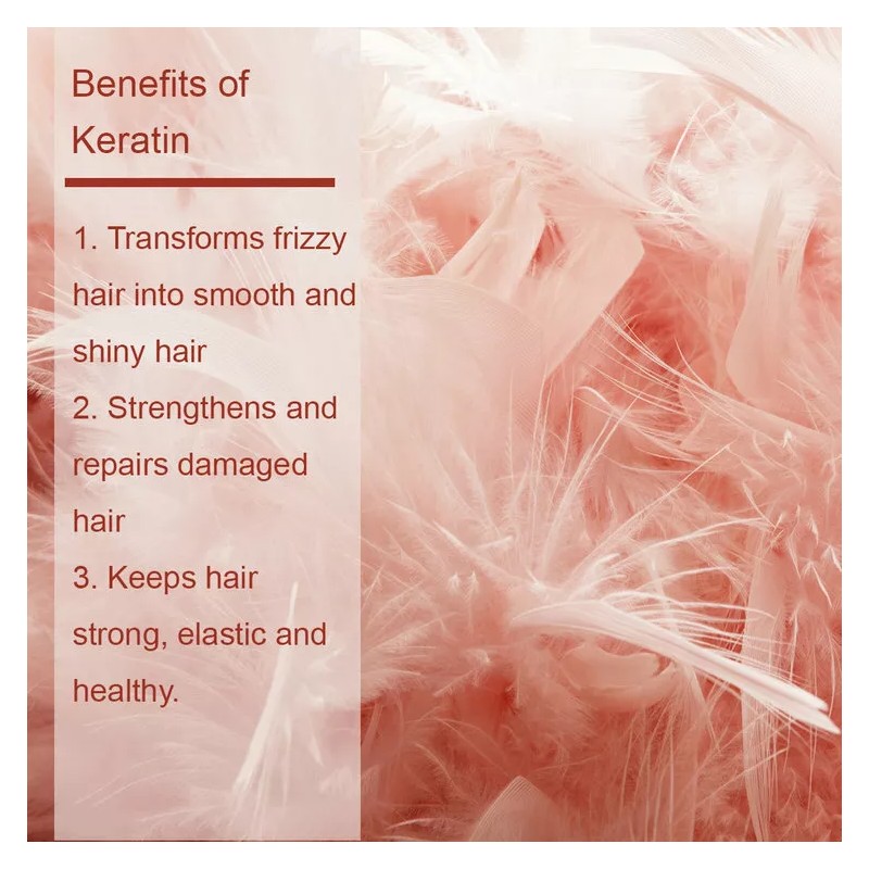 Luseta Keratin Smooth Shampoo Conditioner Serum Mask 4pcs Set Straight