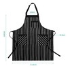 NLUS 2 Pack Kitchen Cooking Aprons, Adjustable Bib Soft Chef