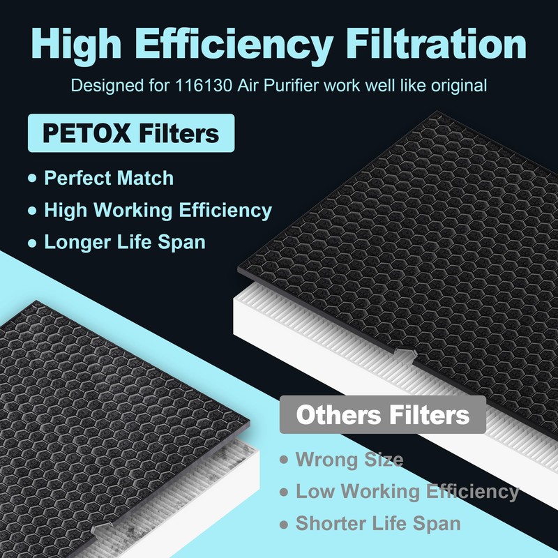116130 Replacement Filter H for Winix 5500-2 and AM80 Air