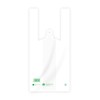 Ordiy Biomass SS Milky White Plastic Bags, 100 Pieces, Convenience