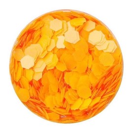 Nail Nara OpeRa Opera Hexagonal Neon Glitter_03 Neon Light Orange L/M (S2370478) / OpeRa 오페라 육각 네온글리터_03 네온라이트오렌지 L/M (S2370478)