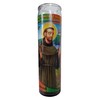 Saint Francis of Assisi (San Francisco de Assisi) Brown Pillar