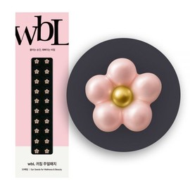UnKnown WbL Sherbet Bloom Pearl Acupoint Therapy Ear Needle Jewel Patch 5 Colors 1 Piece Peach Gift Set Gathering Parents Family In-laws / WbL 샤벳 블룸 진주 이혈테라피 귀침 주얼패치 5colors 1개 피치 선물세트 모임 부모님 가족 시댁 친정