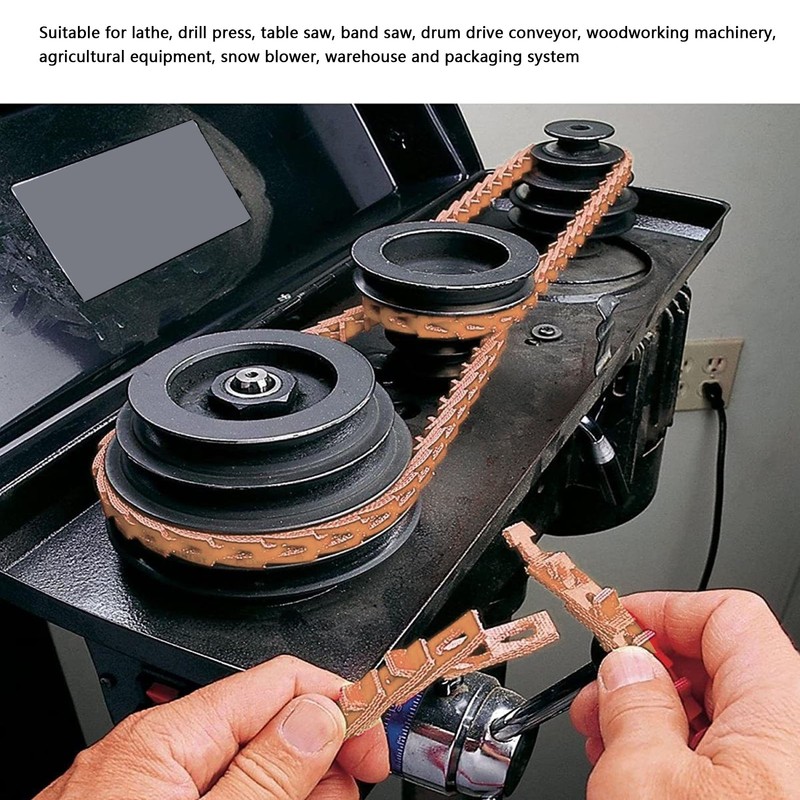 Lathe Belt 63cm Perimeter 10 Inch Lathe Drive Belt for