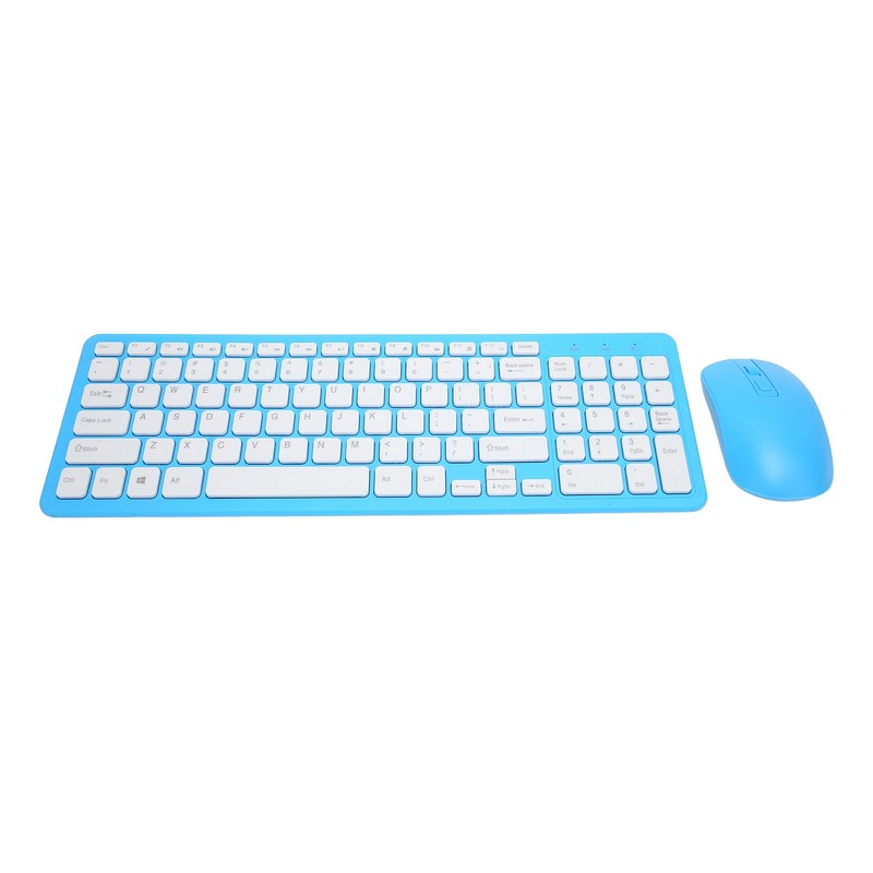 96 Key Wireless Keyboard Mouse Combo 10 Meters Transmission Fade