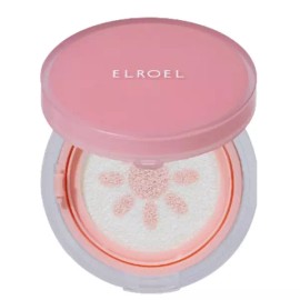 Elroel 엘로엘 딸기우유 톤업 선쿠션 팩트 촉촉한 본품 15g Elroel Strawberry Milk Tone-Up Sun Cushion Pact Moisturizing 15g