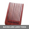 MANEJACK Beard Pick for Men- Wooden Comb Afro Hair Lift
