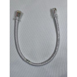 Legrand Quiktron 10 Pcs. Cat6 Patch Cord 1' Foot Ethernet Network Cable in White Legrand Quiktron