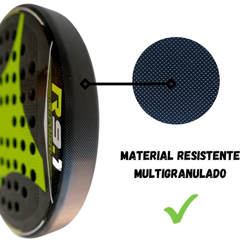 Padel Racket Protector Black with Heavy Duty Surface for Extra