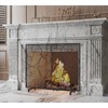 Kingson Single Panel Decorative Flat Fireplace Screen Cover Handcrafted Durable
