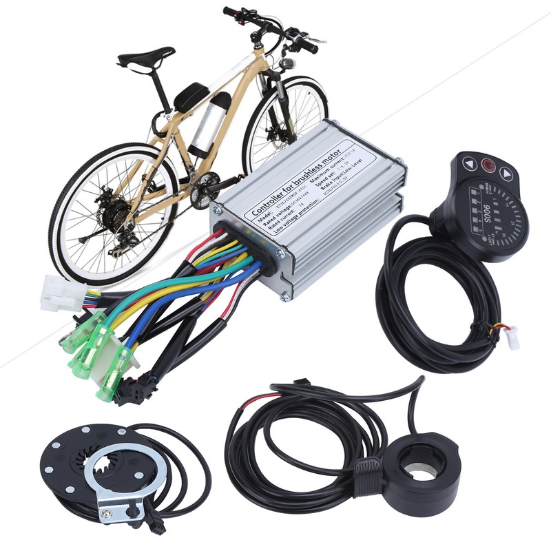 36V/48V 250W Electric Motor Brushless 7A Controller with KT‑900S LED