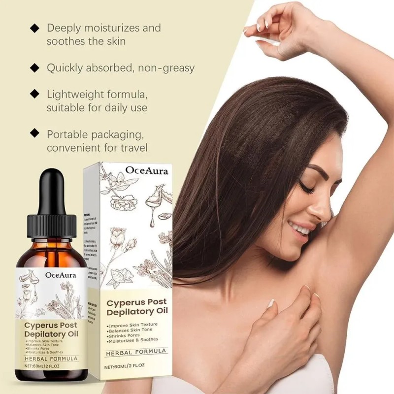 Aceite Inhibidor Del Cabello, 60 Ml, De Rápida Absorción, No