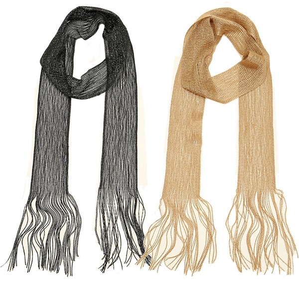 LMVERNA Sparkling Metallic Shawls and Wraps for Evening Party Dresses