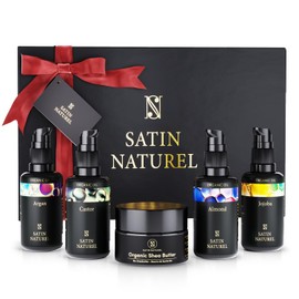 Women's Birthday Gift - SkinCare Set (Vitamin C Serum + Hyaluronic Acid Facial + Retinol Facial) - Gift for Women - Gift for Girls - Gifts - Grandparents' Day Gift - Mother's Gift - Satin Naturel