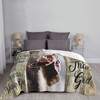 Jesus Christian Blanket Christ Religious Throw Blanket Faith Catholic Inspirational