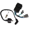 Silscvtt Ignition Coil Spark Plug CDI Replacement for Honda Rancher