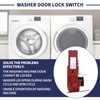 Magimaker Washer Door Lock Switch Assembly WH10X20821 Compatible with GE