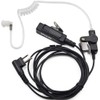 Surveillance Acoustic Tube Earpiece Headset Compatible with Motorola CP180 CP185
