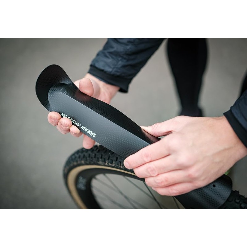 Ass Savers Win Wing Gravel 2 Rear Fender Black