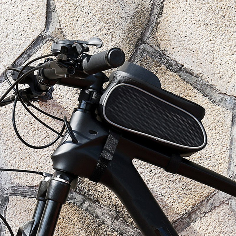 Bike Frame Bag Splash Proof Bike Pouch Bag Touch Screen